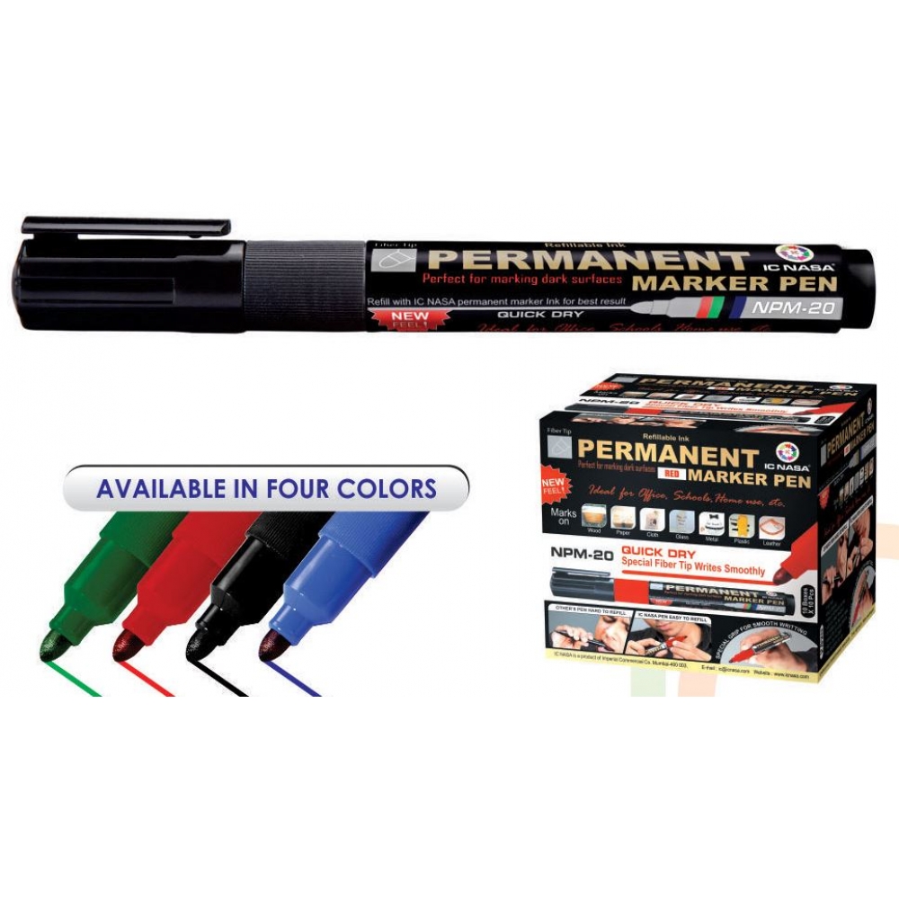 Buy Multi Brands Permanent Marker Black online